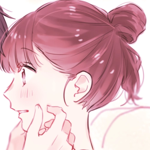 微信情侣手绘头像2021两张一组