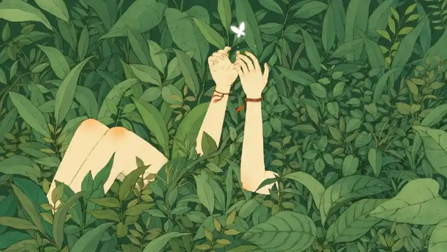 今天又是清新绿色小壁纸～#电脑壁纸  #治愈