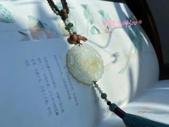 蝴蝶玉佩古风配饰