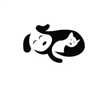 狗和猫的标志图片