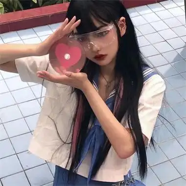 慵懒偏冷淡风日系清冷女头像真人