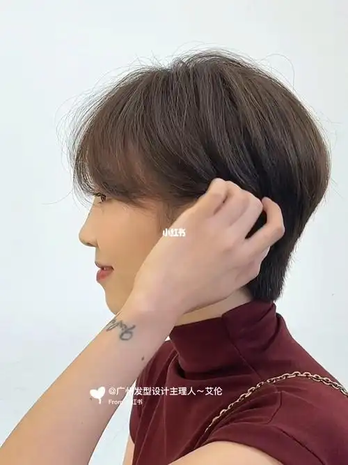 很韩范儿的一款短发