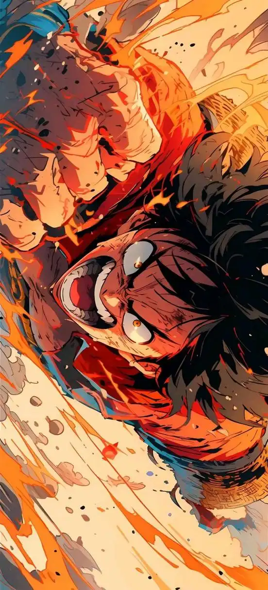 壁纸# #二次元# 海贼王路飞