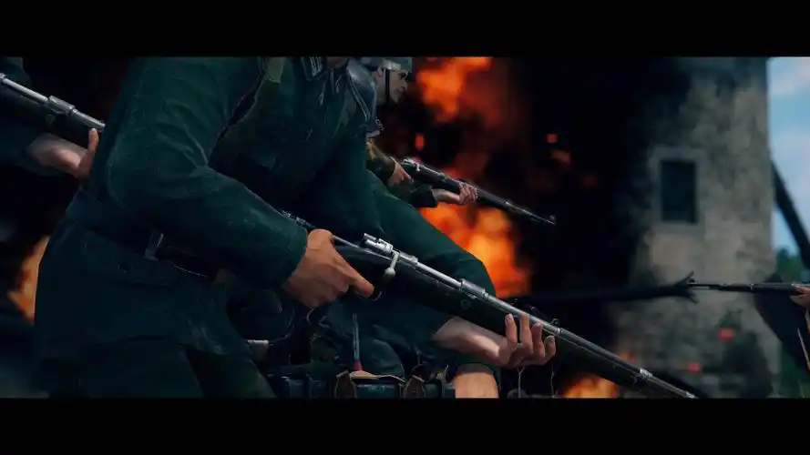 二战fps《应征入伍》ps5预告 冒着枪林弹雨与敌人血战