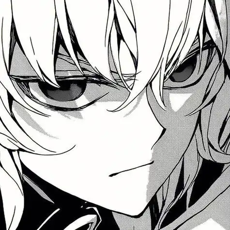 终结的炽天使黑白头像