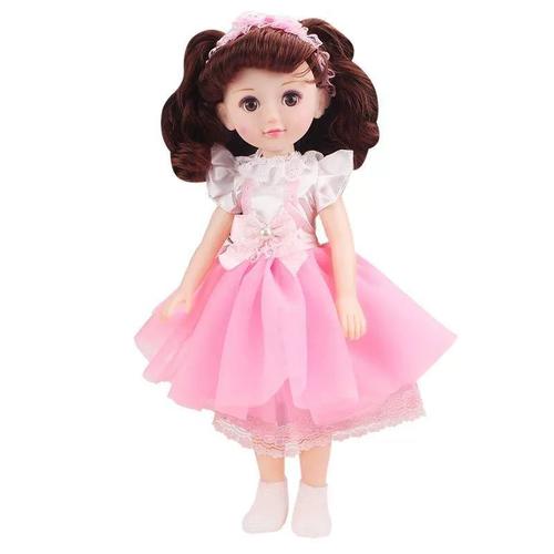 会说话小魔仙巴比洋娃娃套装唱歌女孩公主仿真儿童玩具大号布娃娃