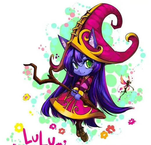 英雄联盟 lol 璐璐 萌图 可爱 仙灵女巫 游戏
