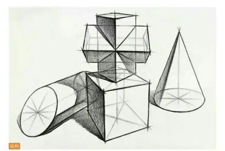 9秋季素描班回家作业 写美篇 a组:临摹罐子结构(把子可以不画)