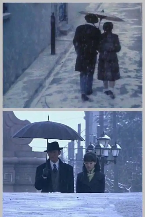 两代许文强合影 分析两版许文强的区别(图)