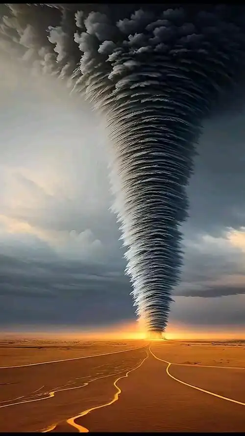 超级龙卷风的样子太震撼