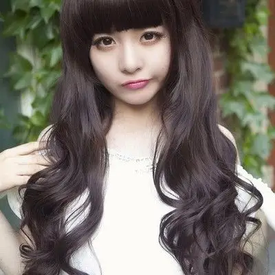 韩版梨花大卷假发时尚女生学生白领长发大波浪假发套一体全头套