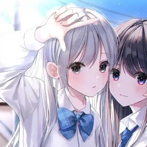 动画动漫杂谈精选二次元闺蜜头像4