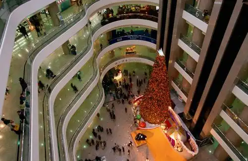 东方人,商店,横图,俯视,室内,白天,购物,消费,植物,超市,香港,中国