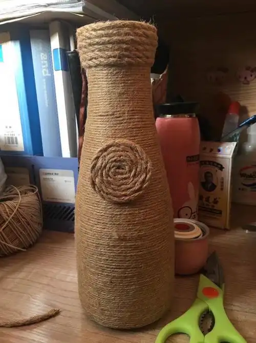 饮料瓶 麻绳