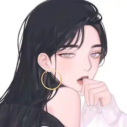 手绘 韩系 小姐姐 女生二次元头像