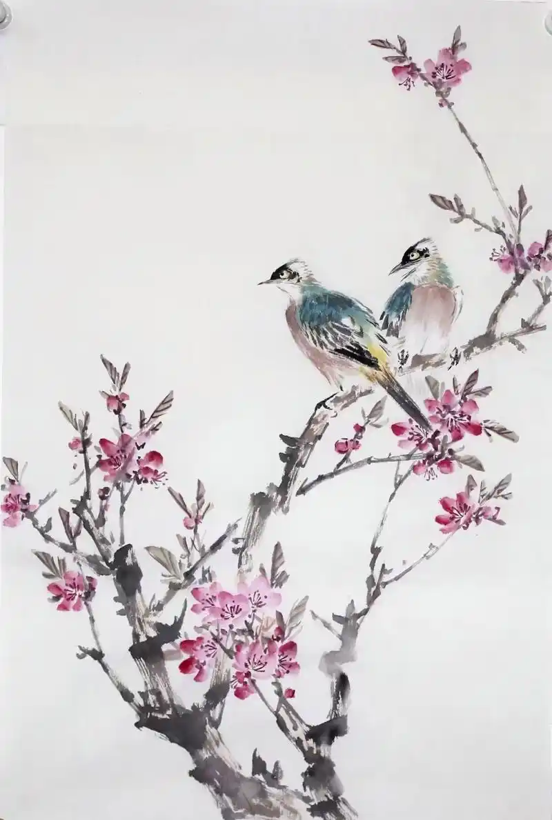 蒲青松老师花鸟作品#国画# #艺术