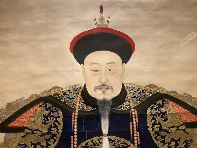 清人绘《裕全画像》而清代以实学为哲学主流,实学不尚空虚,务求实用之