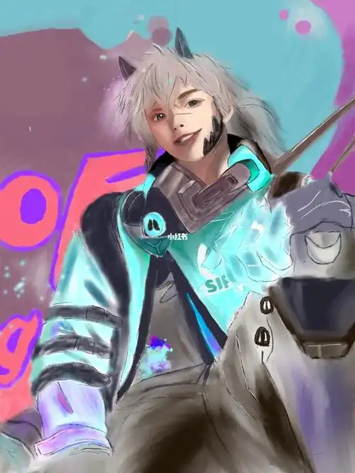 王者荣耀手绘 裴擒虎