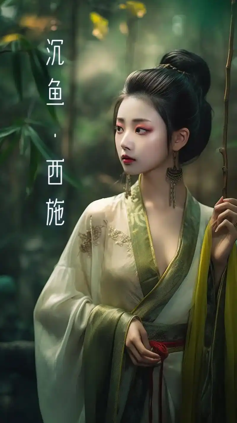 选出你最喜欢的,中国古代四大美女,即西施,王昭君,貂蝉,杨玉 - 抖音