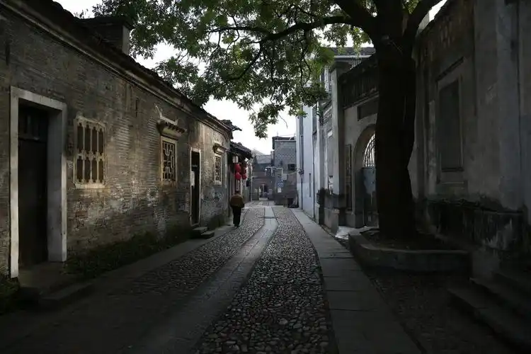 赣州城中的老街道皂儿巷