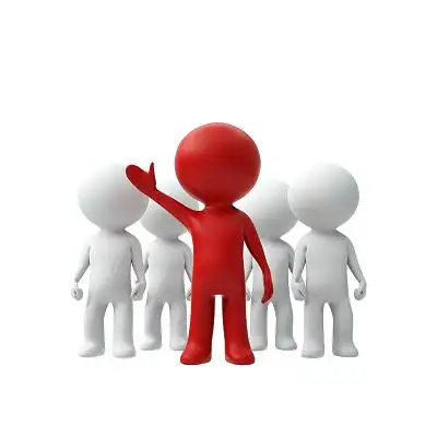 c4d商务风3d小白人团队立体元素3d团队小人元素