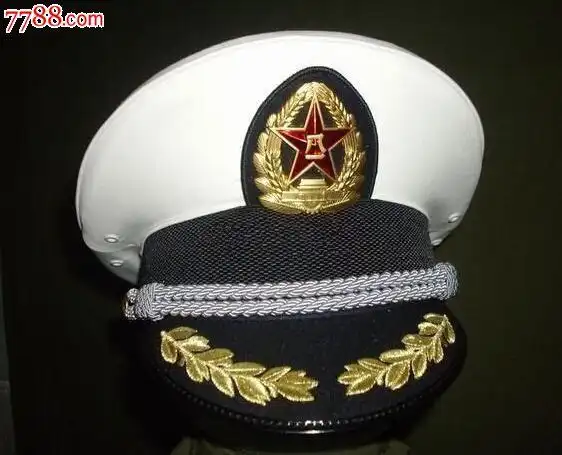 全新07式海军军官干部大檐帽07式尉官大檐帽07大檐帽07海军大檐帽