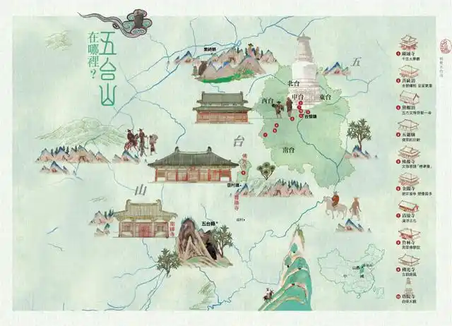 探秘五台山佛国文化的圣地中国古建筑艺术的瑰宝