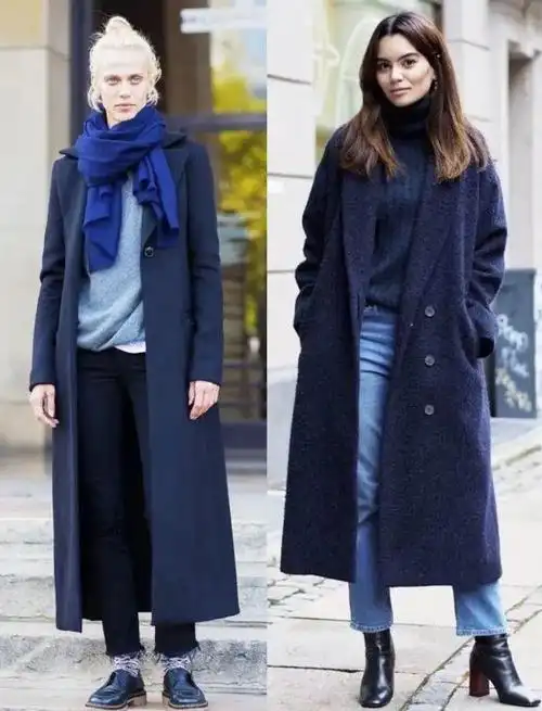 今年流行一种富贵色,叫「藏蓝色」,优雅时髦又高级!