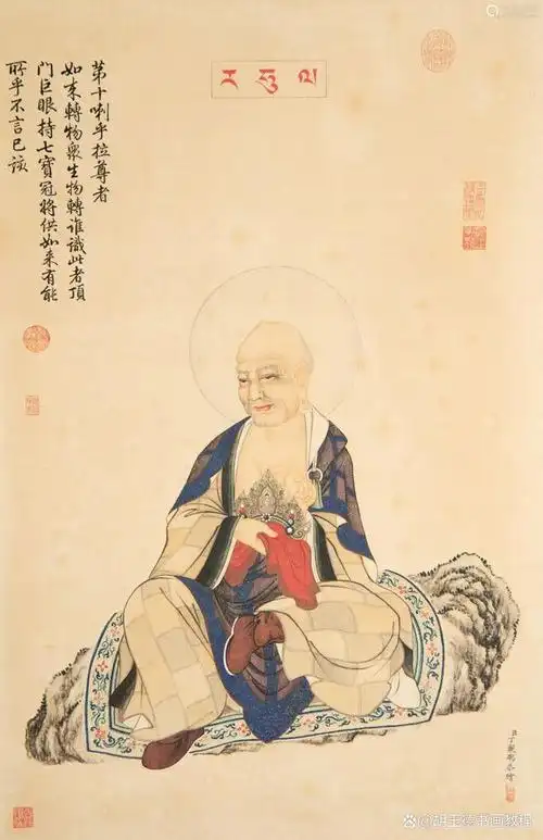 丁观鹏国画作品赏析