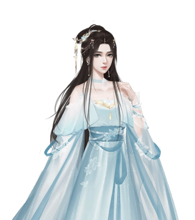 『凉城』古风立绘礼貌拿图