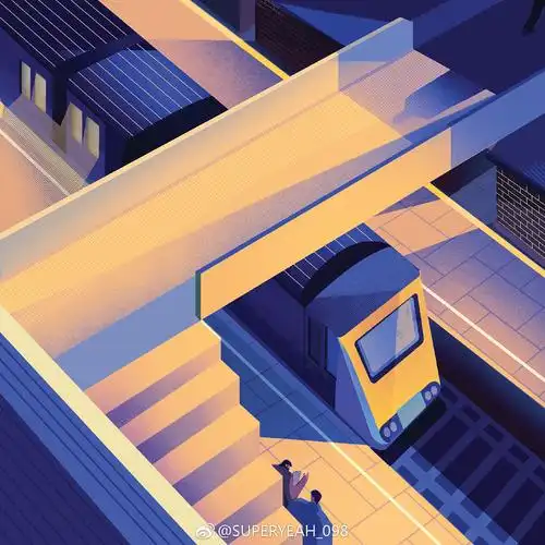 欣赏来自charliedavis的插图设计多种样式的噪点细腻的渐变