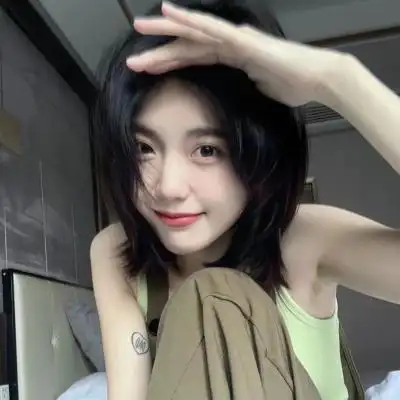 灵动可爱的俏皮真人女生头像高清