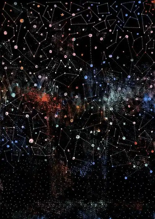 梦幻星空纹理素材