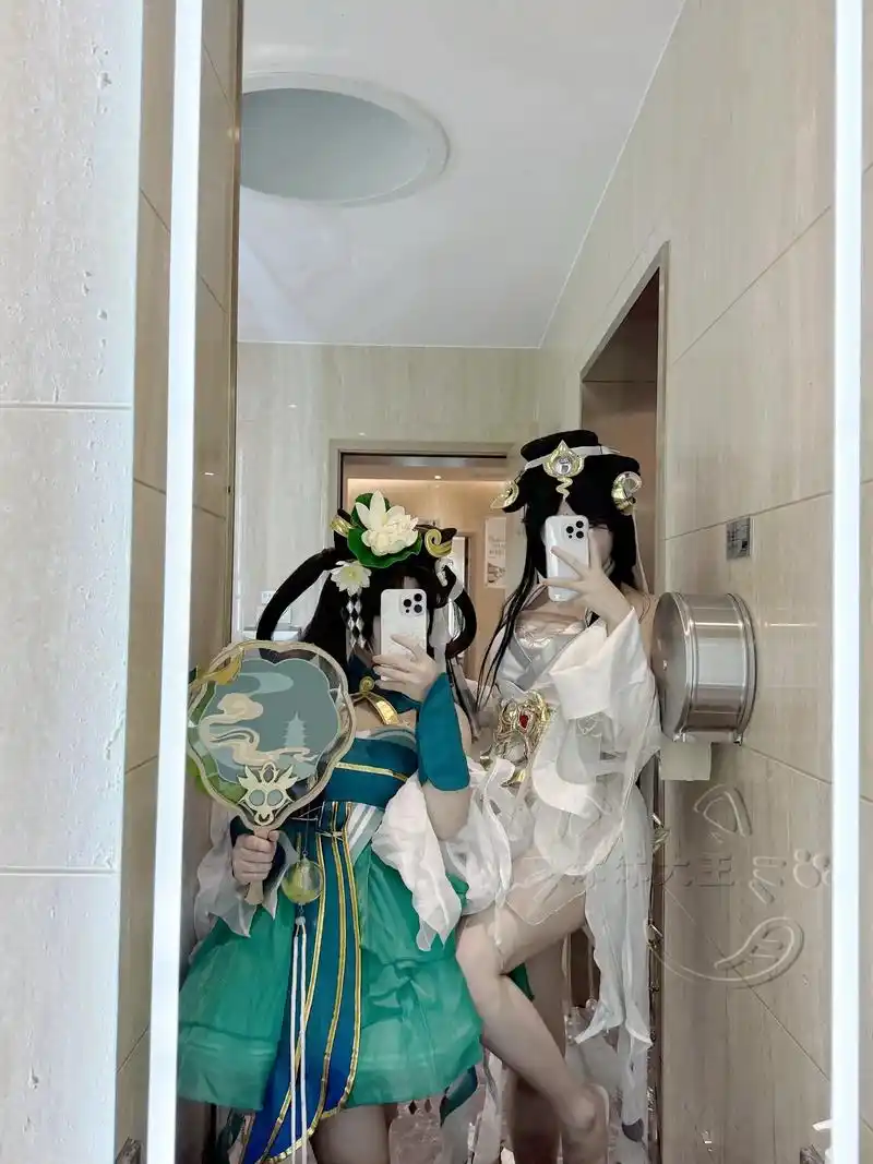 都说人间有情.#大乔白蛇cos #小乔青蛇