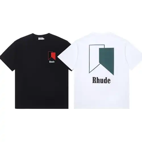 万宝路logo几何印花复古半袖美式街头夏季潮牌宽松休闲短袖t恤男