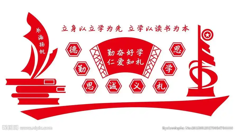 校园文化墙设计图__传统文化_文化艺术_设计图库_昵图网nipic.com