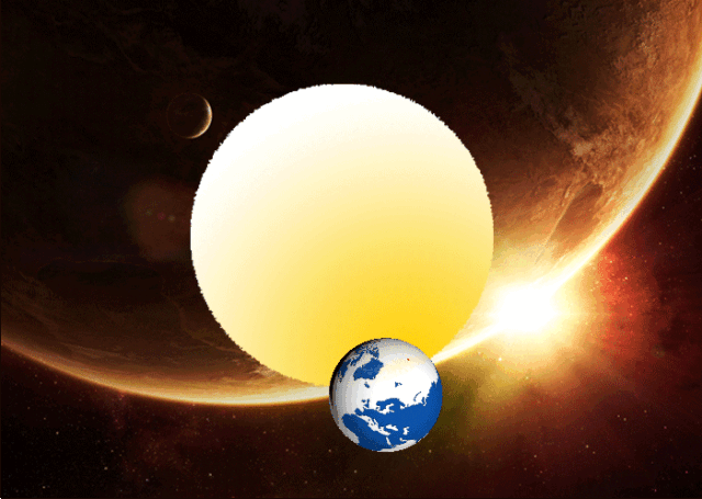 地球绕太阳公转