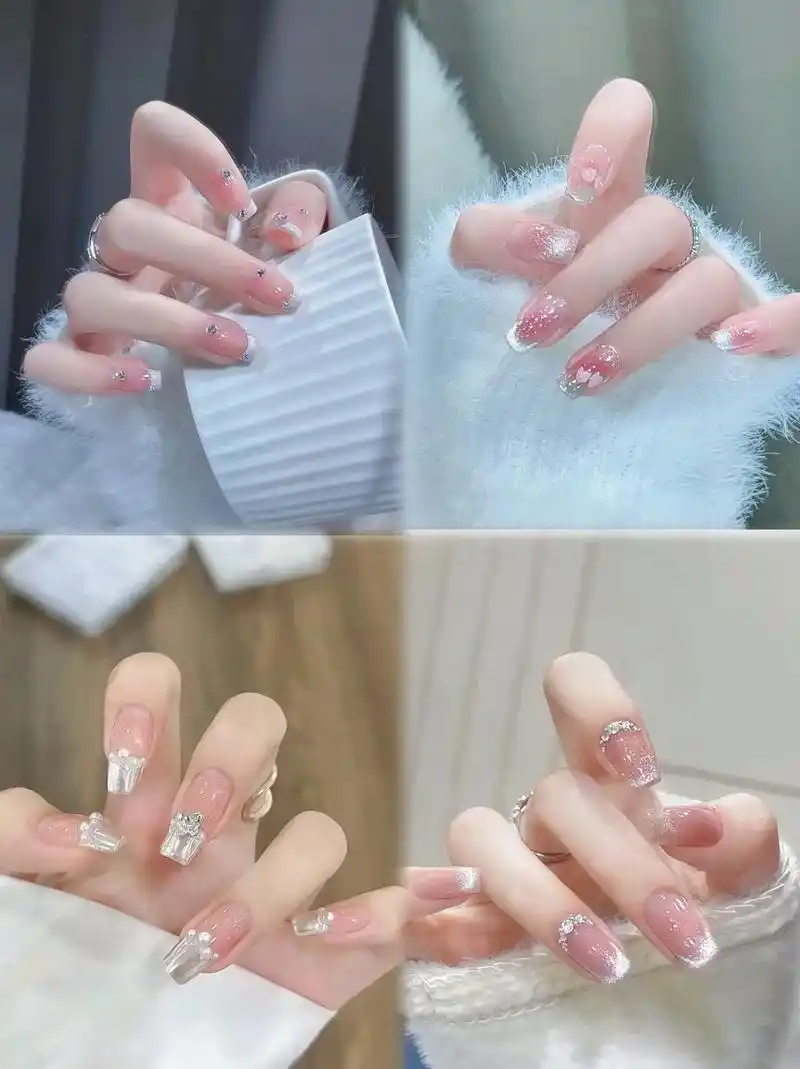 2024春夏爆款～来咯～初春氛围感美甲～高级又简约的美甲! - 抖音