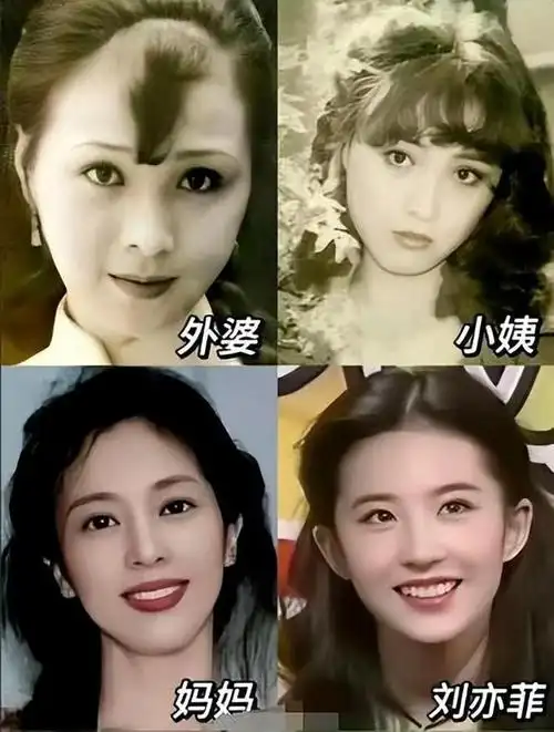 刘亦菲自曝是"全家最丑"!本以为是她太谦虚,没想到都是大实话|刘晓莉|