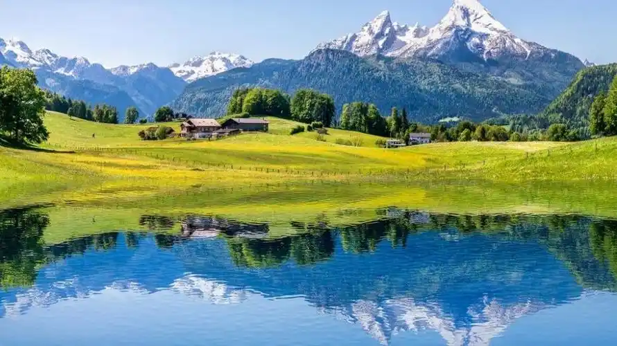 湖边美景图片大全风景美丽的湖图片