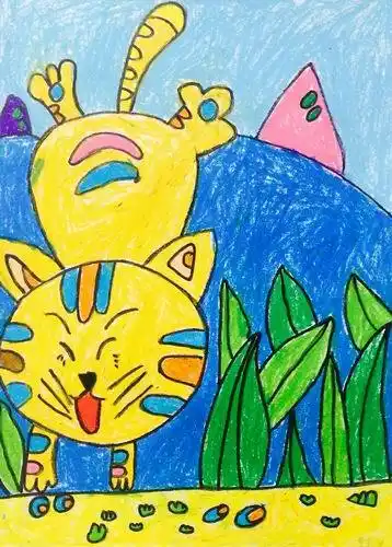 《淘气的小花猫》