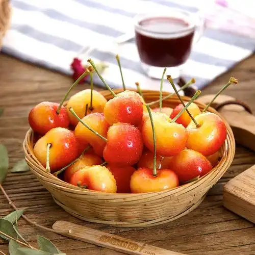 【中粮海外直采】空运美国黄金车厘子2磅盒装908g(果径26mm-28mm)