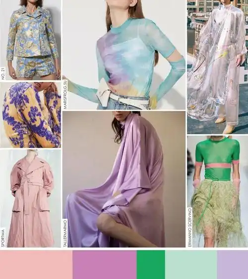 流行趋势预告2021春夏热销面料及辅料