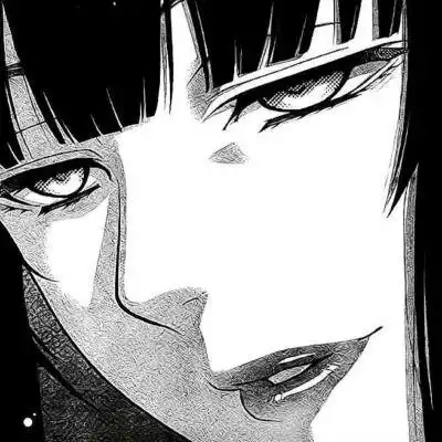 厌世黑白动漫女头636363