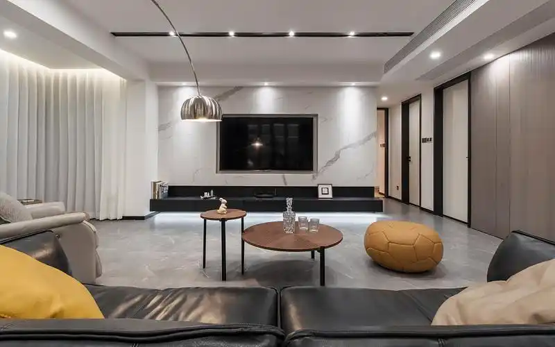 木与黑白灰的质感生活_网易家居图库