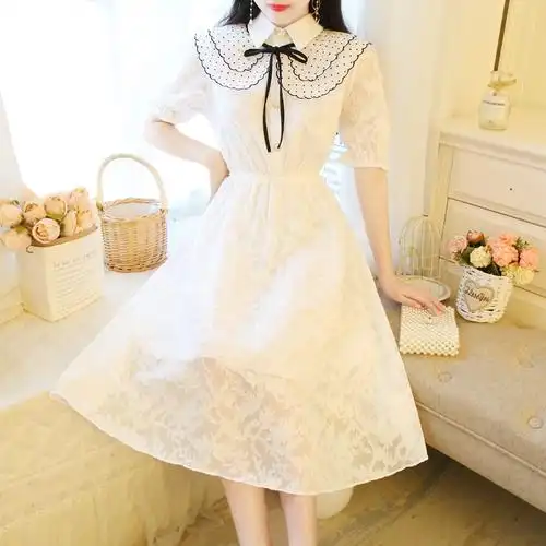 十八岁成人礼物女生裙子学生公主裙成年仙女春夏装甜美超仙连衣裙小