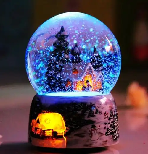 最梦幻的礼物,水晶球音乐盒