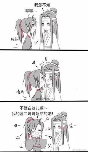 魔道祖师忘羡羡羡的蓝二哥哥超甜