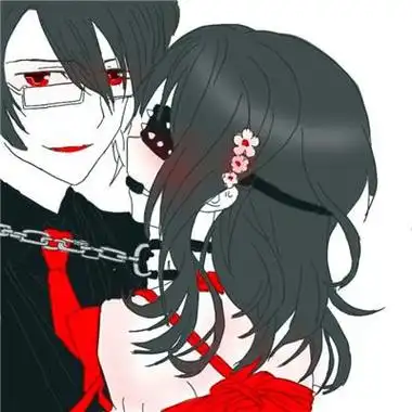 很黑暗的动漫情侣头像图片唯美 动漫头像图片大全 -【爱个性】