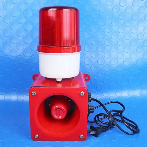 2,本款报警器有三种声音可切换,警笛声,消防声,救护声.